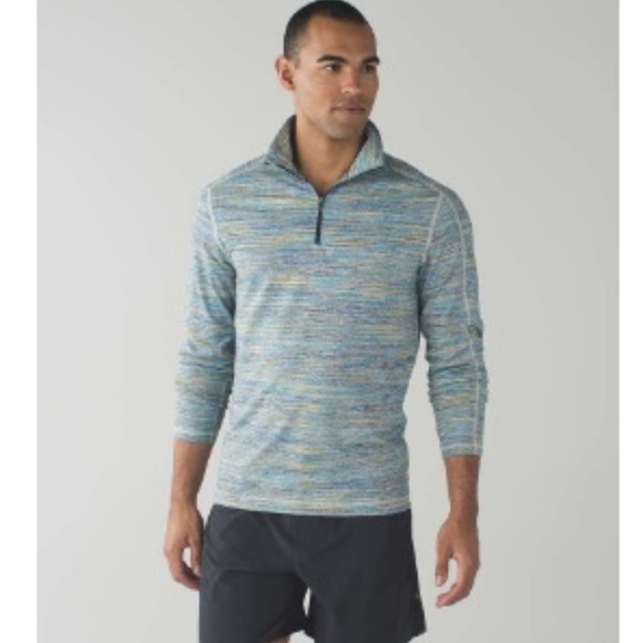 lululemon athletica Other - Lululemon Men's  Surge 1/2 Zip in Space Dye NWOT